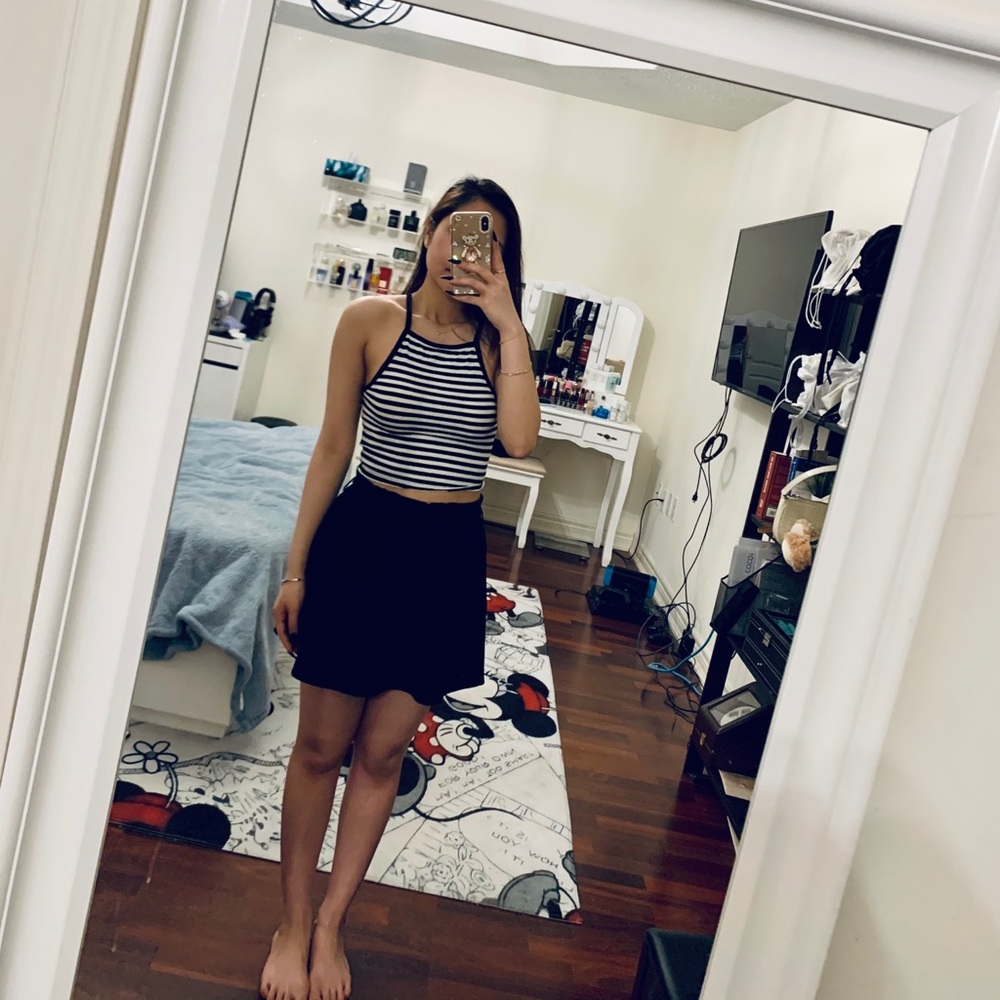 Halter crop top